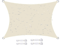 Vela De Sombra Rectangular Resistente Impermeable Uv, Transpirable,