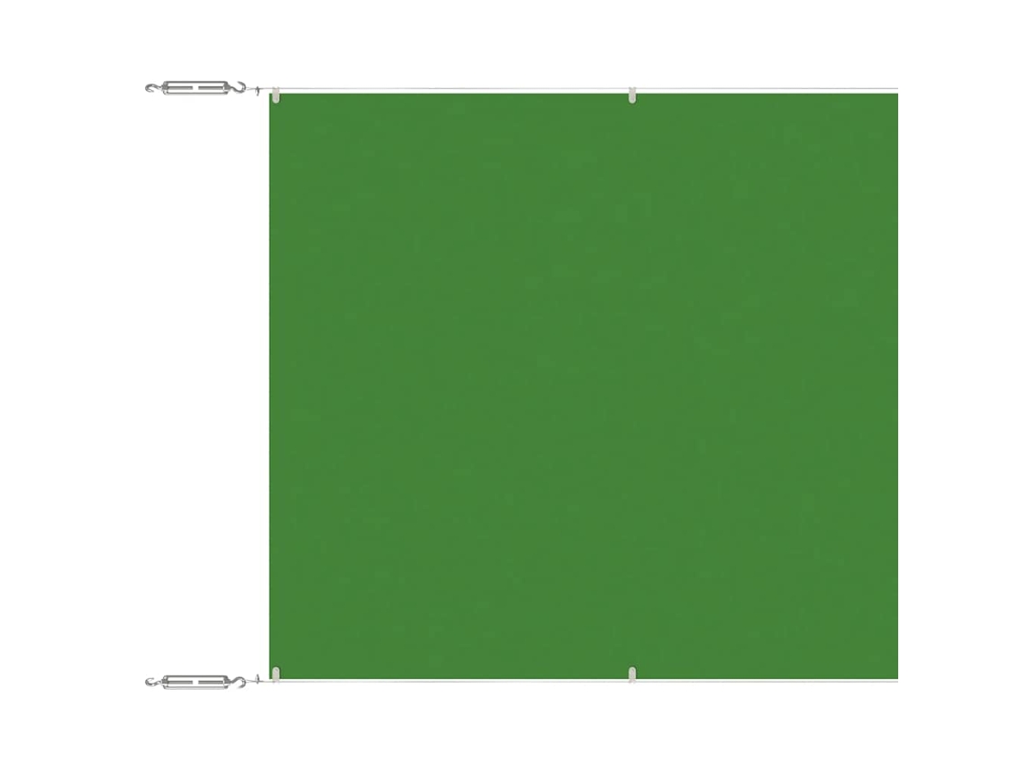 Maison Exclusive - Toldo Vertical Verde Claro 60x1000 Cm Tela Oxford