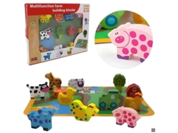 Puzzle LPM Juego de Animales de la Granja (18 Meses - 12 piezas)