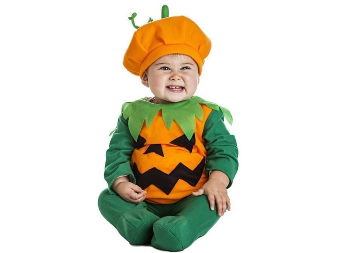 Disfraz de Bebé DISFRAZZES Calabaza (Talla: 6 a 12 meses)