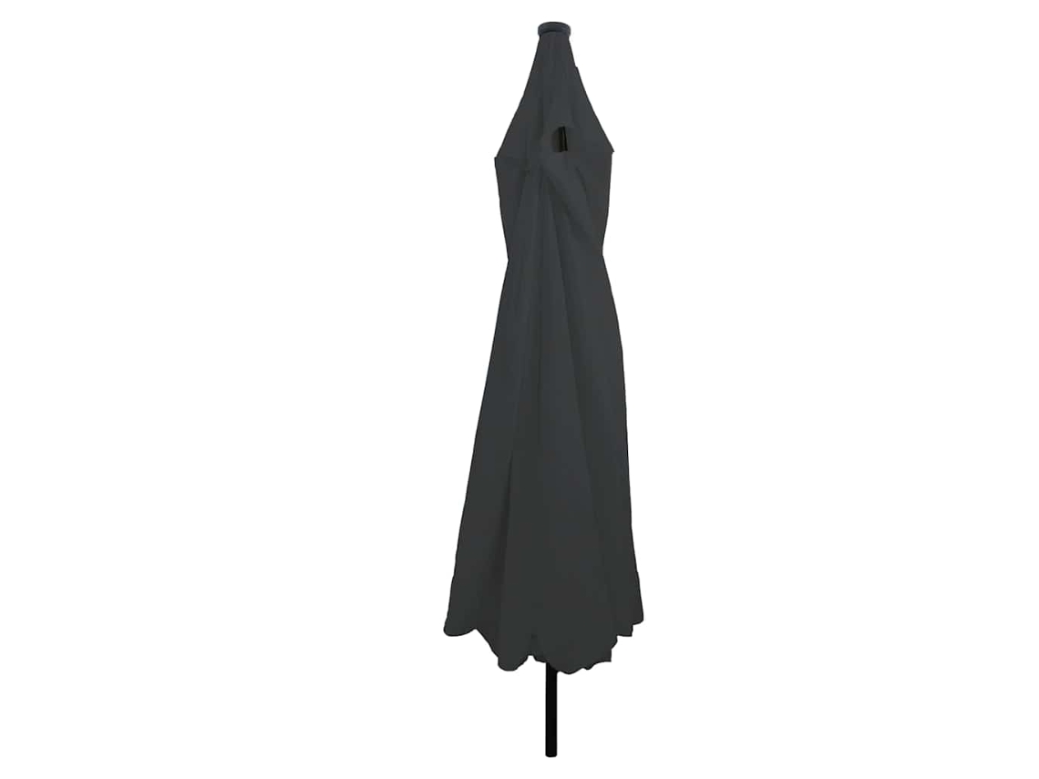Sombrilla de jardín de poliéster antracita 395x395x245 cm MAISON EXCLUSIVE