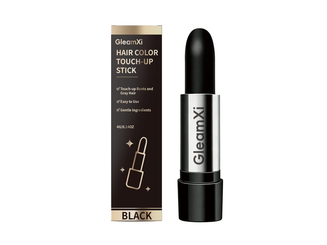 Gleamxi Stick Touch Cabello Natural Color Negro
