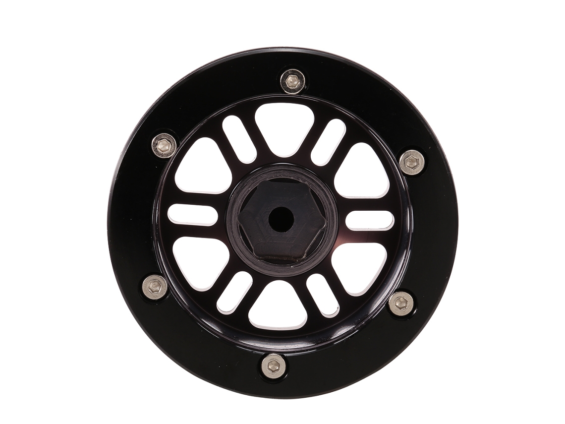 Mali 4pcs Aro de Roda Metal 1.9'' Beadlock para Carro Rc Crawler 4wd 1/10 Traxxas Hsp Tamiya Axial Scx10 D90
