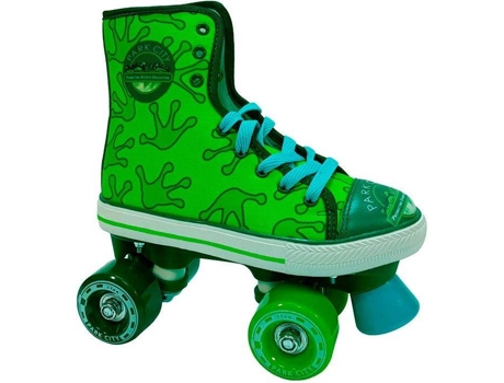 Patines PARK CITY Quad Canvas Frog Multicolor (Tam.: 30/31)
