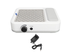Colector De Polvo Para Uñas Con Filtro Reutilizable, Bloqueo Manual, Aspiradora De Uñas Ajustable, 100-240 V, Enchufe Europeo.