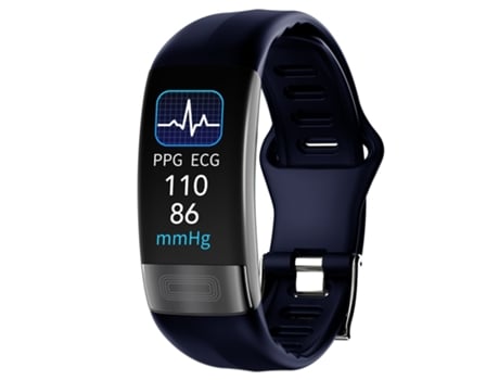 Smartwatch P11 Plus Pantalla de 0,96 pulgadas ECG + HRV Pulsera de salud Soporte Temperatura corporal Monitor de ritmo cardíaco dinámico