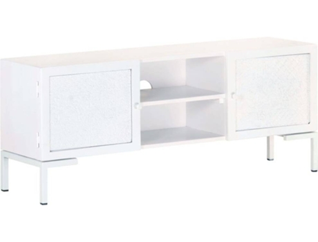 Mueble para la televisión VIDAXL Blanco Madera (115x30x46 cm)