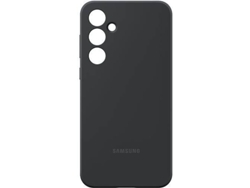 Funda SAMSUNG Galaxy A55 (Silicone - Negro)