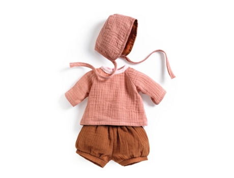 Juego de ropita para muñeca DJECO Pomea