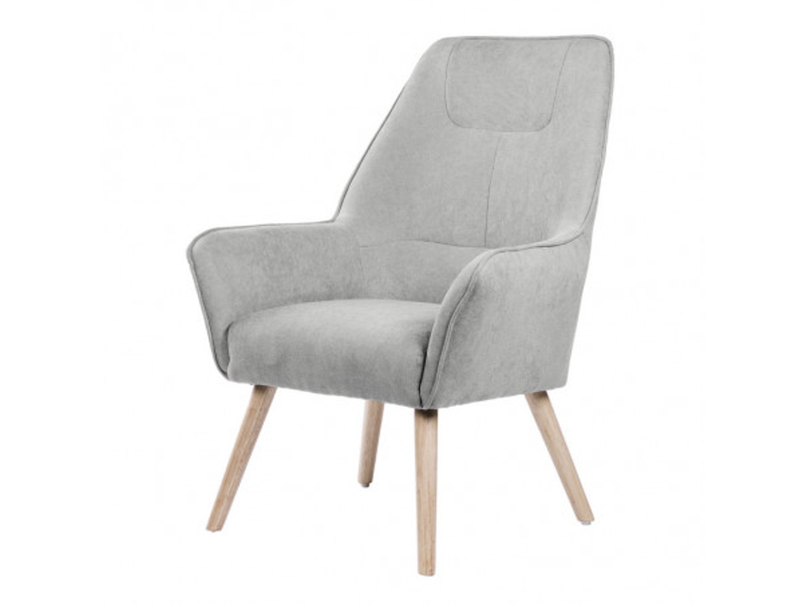Sillón DUDECO (Madera - Gris)