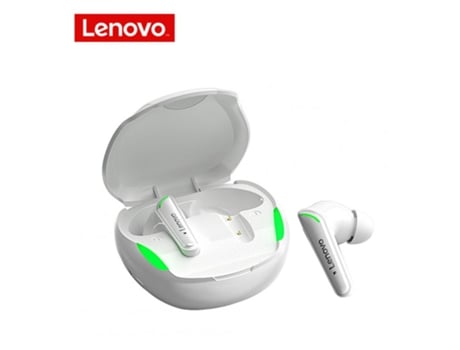 Auriculares Bluetooth True Wireless Lenovo con Led Gaming Light Tipo C Cargando Negro