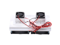 Sistema De Refrigeración Termoeléctrico Enfriador De Semiconductor De 2 Núcleos Aire Acondicionado Dc12v