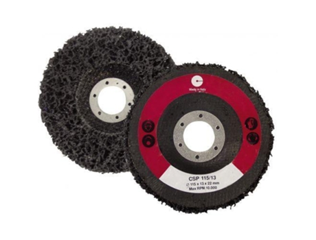 CALFLEX-csp115-discos base de fibra csp (Ø ext. 115 mm espesor 13 mm núcleo 22)