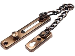 Cadena Antirrobo Para Puerta Doméstica Cerrojo Hebilla De Seguridad (color: Rojo), Seguridad, Resistente