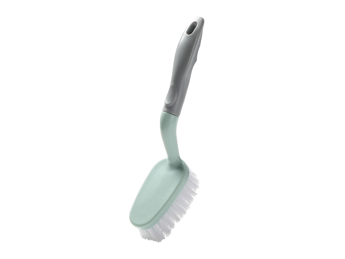 Cepillo De Limpieza Con Cerdas Resistentes Y Mango Ergonómico Para Baño, Ducha, Cocina, Suelo Y Bañera.