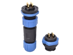 Conector Eléctrico Impermeable Ip68 De 4 Pines, Enchufe Y Toma De Corriente Cavo 125v 10a