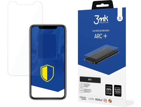 Protector Cristal Templado Apple Apple iPhone X/Xs/11 Pro 3MK Arc Plus
