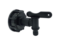 Adaptador De Plástico Tanque De 1000 L Ø60 Grifo De Plástico Rápido Boutte