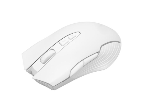 HURRISE Rgb Mouse 2,4G con cable Usb recargable Rgb Sensor óptico de grado profesional teclado de computadora rosa blanco
