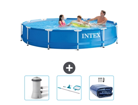 Piscina Tubular INTEX 28210NP-CB81 (6503 L - 366x76cm)