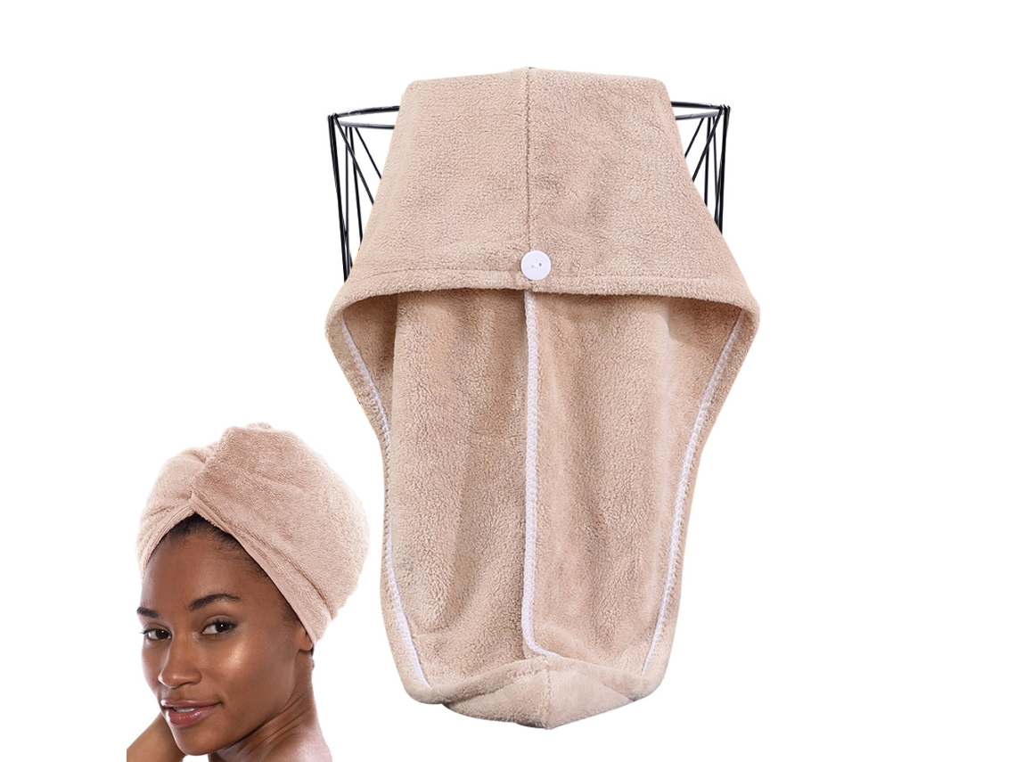 Toalla TRUYUETY Secado Gorro Ducha Absorción Del Marrón (Talla Única)