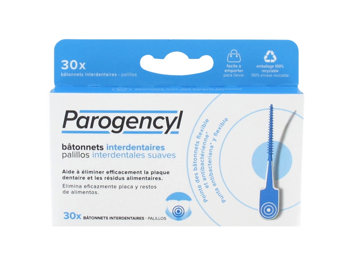 Hilo Dental Conjunto de 30  Palillos Interdentales PAROGENCYL