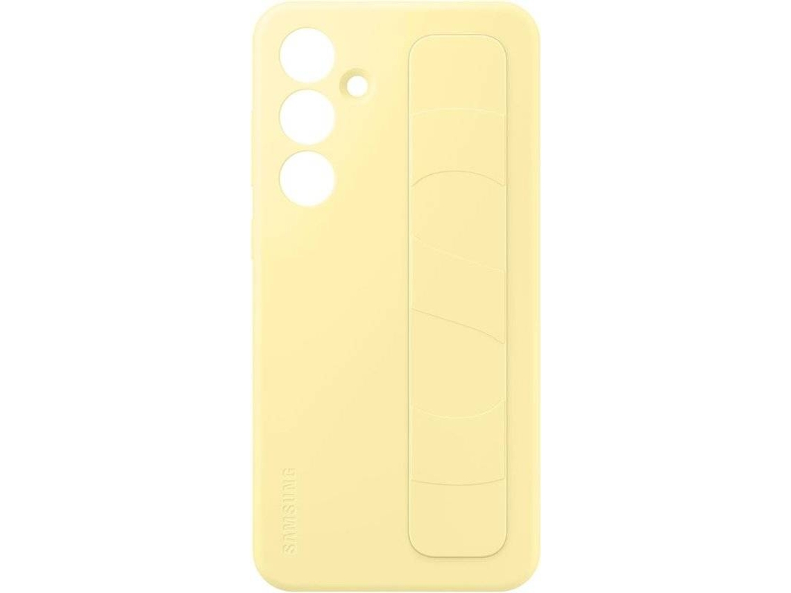 Funda SAMSUNG Standing con Correa para Galaxy S24 FE (Amarilla)