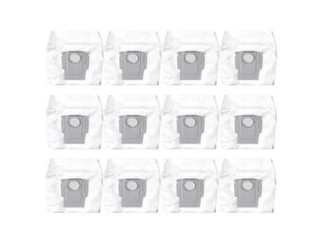 Saco de pó 12pcs para xiaomi roborock q7 max/q7 max+/t8 aspirador de pó