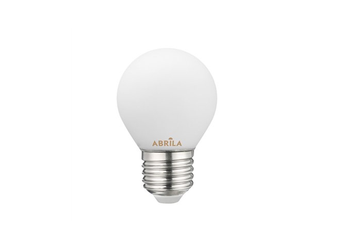 Bombilla Led Filamento Esférica Opal E27 Abrila Ø4,5x7,2cm Fabrilamp (6w 6000k 540lm)