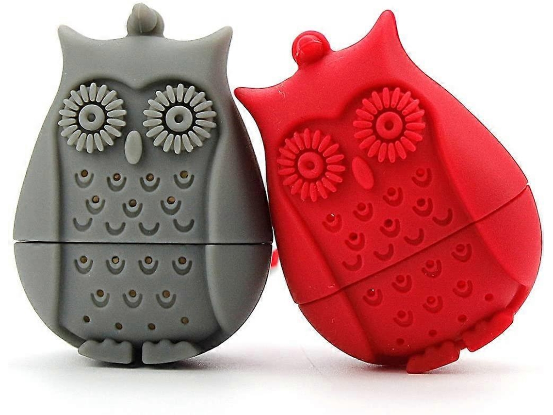 2 infusores de té de hojas sueltas, bolsitas de té de silicona reutilizables