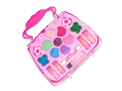 Rebe-set De Maquiagem De Brinquedo Para Meninas Princesa Brinquedo Cosmético Fácil De Armazenar Portátil Bolsa Presente Crianças