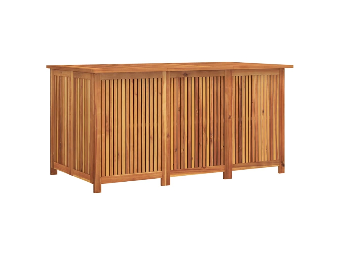 Caja de almacenamiento para jardín de acacia maciza MAISON EXCLUSIVE (150x80x75 cm)