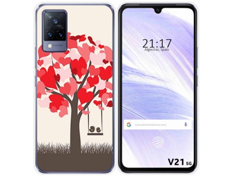 Carcasa Vivo V21 5G TUMUNDOSMARTPHONE Dibujos Multicolor