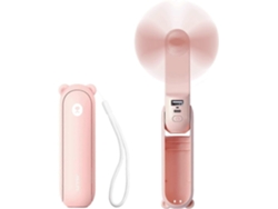 Mini Ventilador Portátil Recarregável Via Usb, Pequeno Ventilador De Bolso.