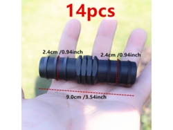 Kit de reparación de mangueras de jardín Pickifypunnyb Slo Slowmoose de 14 piezas