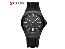 (estilo 4) Relógio Masculino Redondo À Prova D'água Com Calendário, Pulseira Redonda De Borracha, Relógio Esportivo Masculino