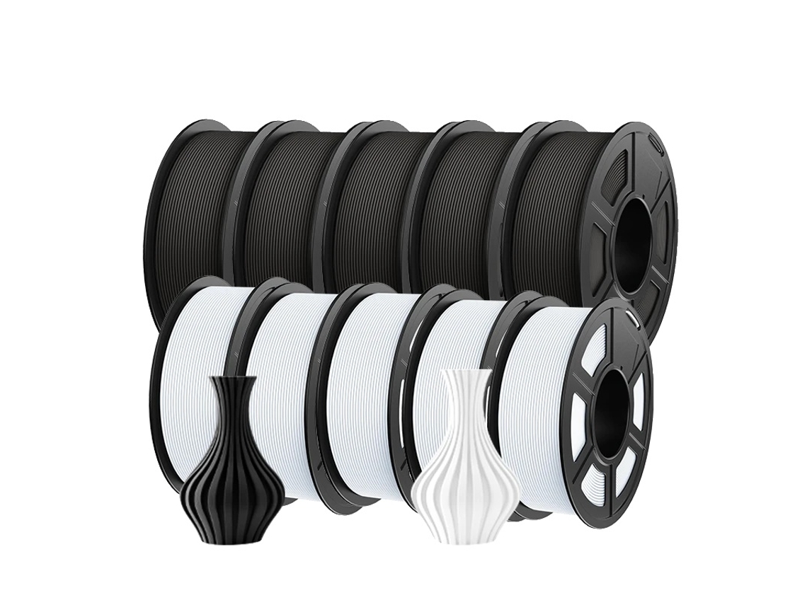 Filamento para impresora 3D, alta velocidad, duradero y resistente, Hsmpetg 5bk 5wt OEM