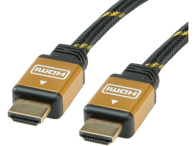 Cable HDMI ROLINE (HDMI - HDMI - 10 m - Negro)