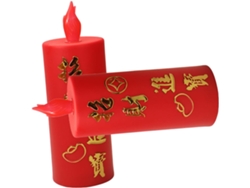 Par De Velas Sin Llama, Lámpara De Altar, Vela Eléctrica