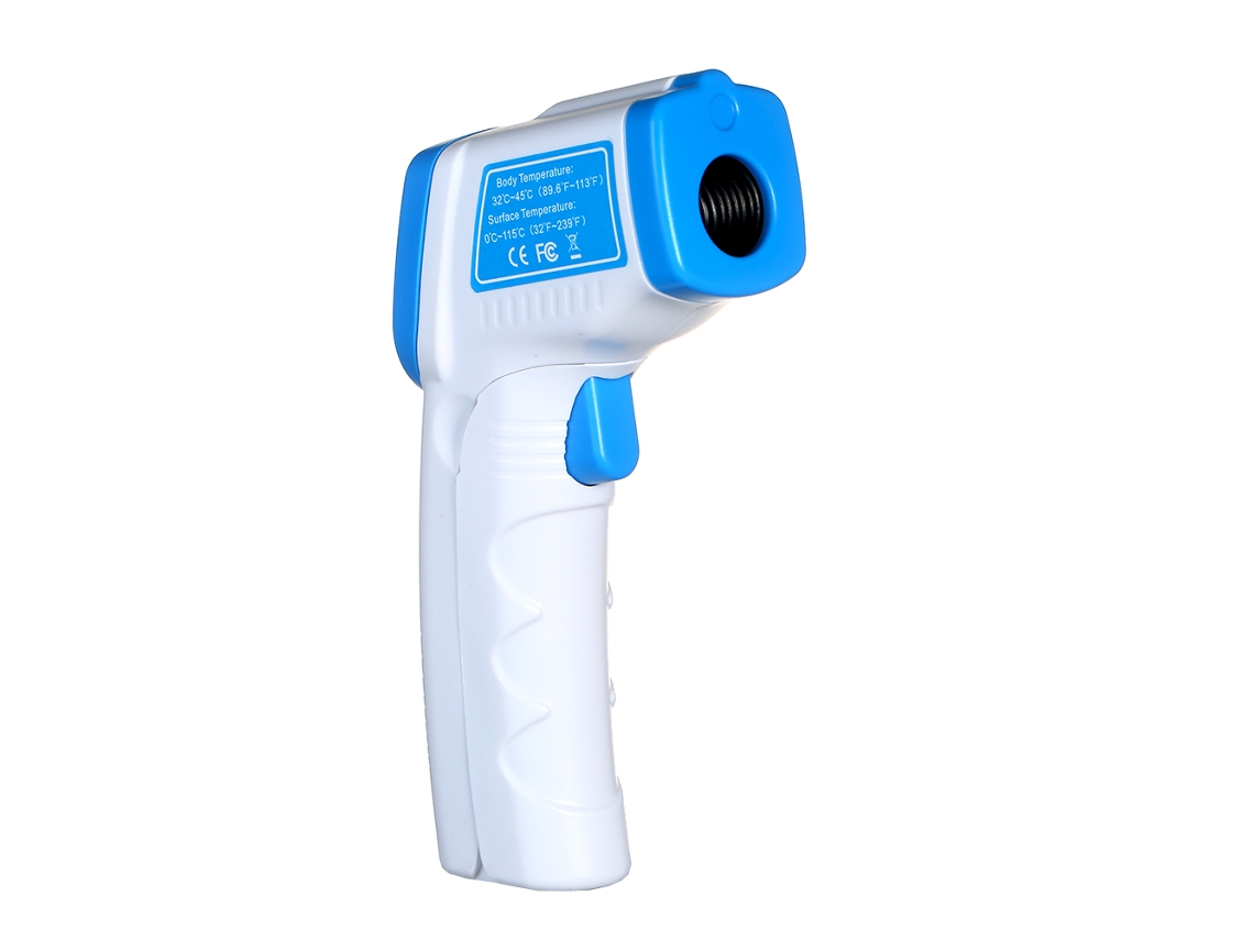 Termómetro Infrarrojo Digital Lcd De Contacto Libre Modo Dual Medidor De Temperatura Corporal
