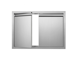 Puerta de Acero Inoxidable para Cocina Exterior 762x532mm con Diseño Moderno Tekmaquinas