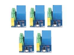 Yncm2026-5pcs Módulo Relé Wifi Placa Pcb Interruptor Inteligente Control Por App Móvil Diy 5v Dc