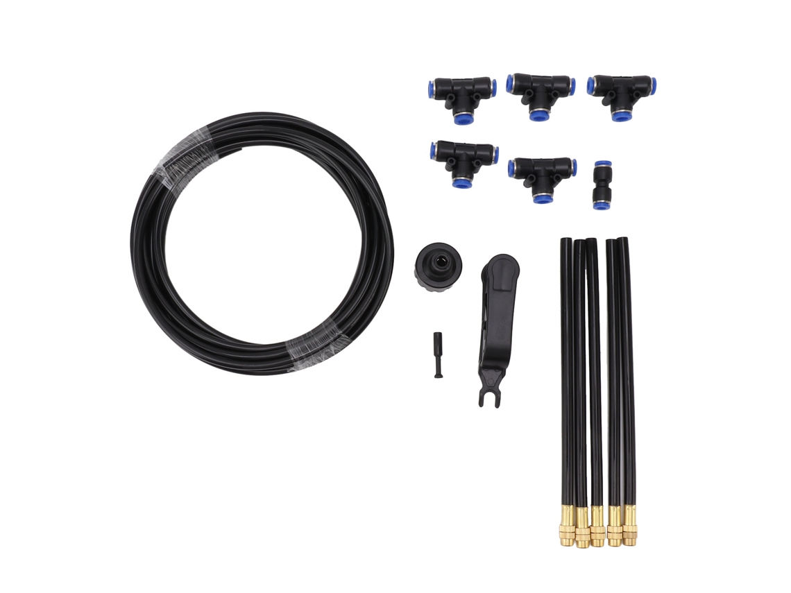 Kit De Riego Por Goteo Para Jardín Con Boquillas Ajustables, Sistema De Riego Para Invernaderos, Manguera De Pe.