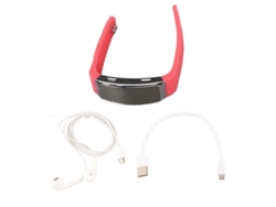 Relógio Gravador De Voz Hd Com Redução De Ruído Ativa Música Player Pulseira 16gb Rosa