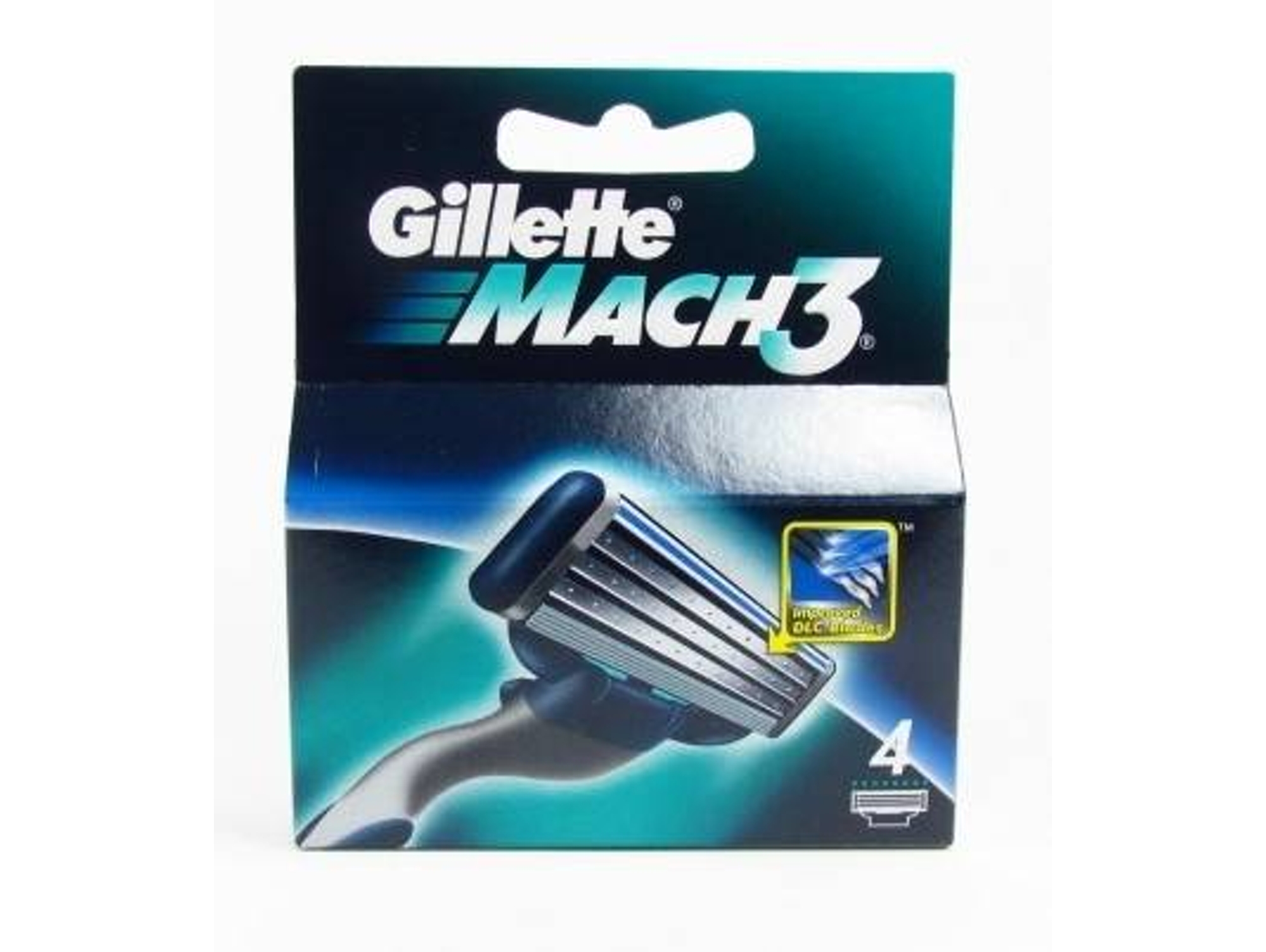 Recargas Láminas de Afeitar GILLETTE Mach3 4 Unidades Nuevo Formato