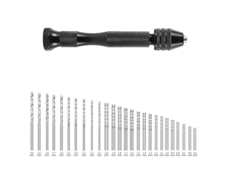 Juego Mini Brocas Acero Alta Velocidad 0.5-3.0mm Pc 49 Pre INF