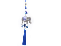 Colgante De Elefante Con Ojo Turco Nazar Para Decoración De Coche, Hogar Y Bolso.