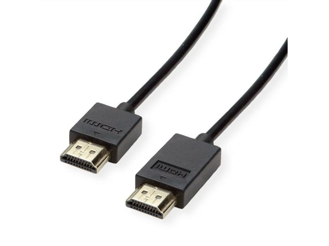 Cable HDMI ROLINE 11045913 (4k - Ethernet - m/m - 3m)