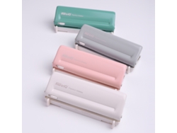 Perforadora De 6 Agujeros Ajustable Para Papel A4/a5/a7/b5, Capacidad 10 Hojas