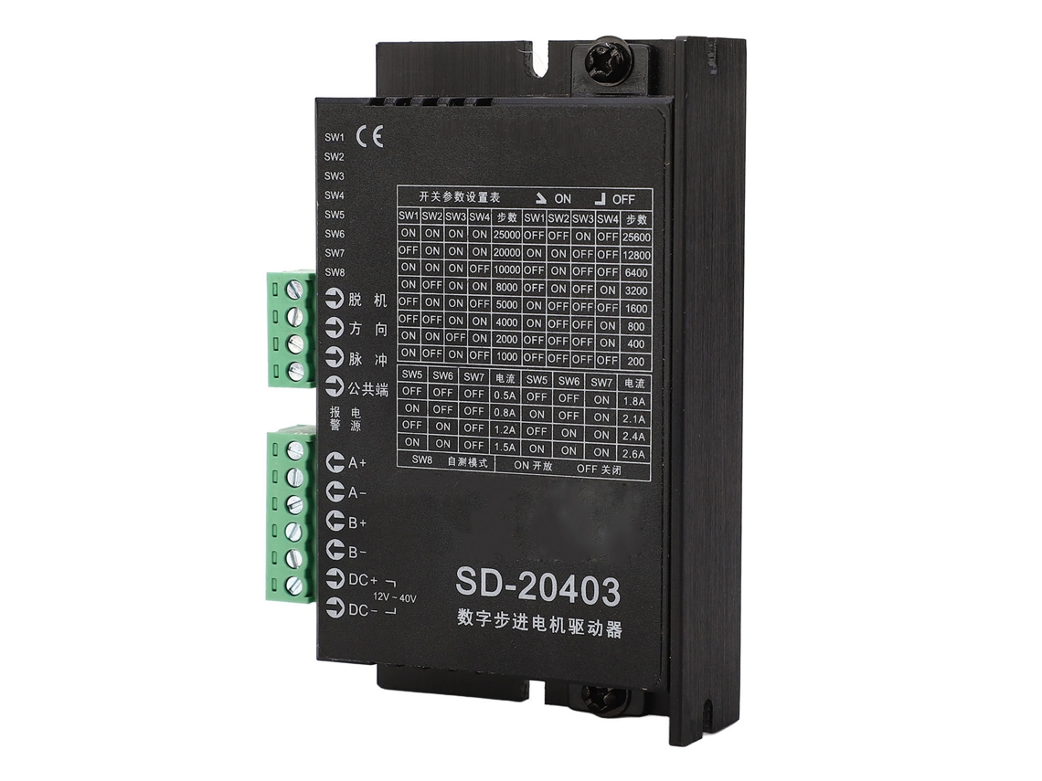 Controlador de motor paso a paso de 16 micropasos